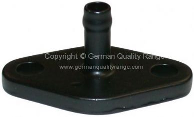 German quality flange water pipe on cylinder head to 3rd cylinder 1900cc-2100cc 8/85-7/92 - OEM PART NO: 025121160D