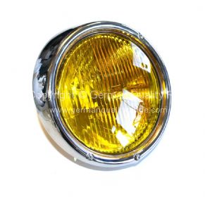 German quality complete Hella headlamp unit yellow lens LHD - OEM PART NO: 312941039EY