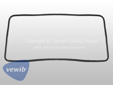 German quality front screen seal with moulded corners and trim groove - OEM PART NO: 255845121