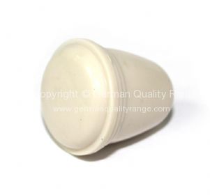 German quality knob for headlamp switch 5mm Silver beige - OEM PART NO: 113941541SB