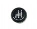 German quality black gear knob white shift pattern 7mm