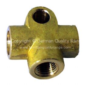 German quality brake pipe T fitting - OEM PART NO: 803611755