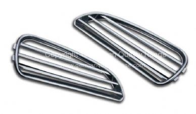 German quality chrome front nose grill Right Ghia - OEM PART NO: 141853652A