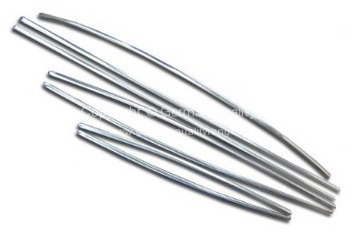 NOS 7 piece Deluxe trim set for body Beetle 8/67-7/72 - OEM PART NO: 111898111C