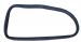 German quality side window seal for metal trim Left