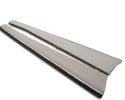 german_quality_running_boards_with_beige_mats_fixings--and--_30mm_stainless_trims