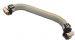 Beetle grey dash grab handle with chrome ends