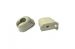 German quality sunvisor clip in Off White