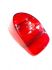 German quality tombstone rear light lens hella marked all red