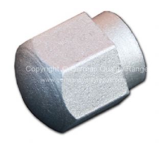 German quality domed wiper nut bright silver 2 needed - OEM PART NO: 211955417A