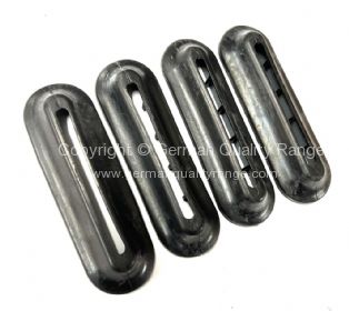 German quality bumper iron to body seals - OEM PART NO: 111707197B