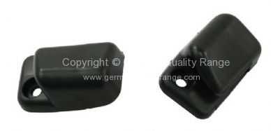 German quality sunvisor clips in Black - OEM PART NO: 133857561B