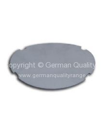 German quality black plastic horn grill block off - OEM PART NO: 113853643A