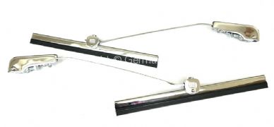 German quality chrome wiper arm and blade kit - OEM PART NO: 113955407CKIT
