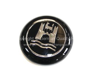 German quality horn button for OEM style steering wheel - OEM PART NO: 113415669B