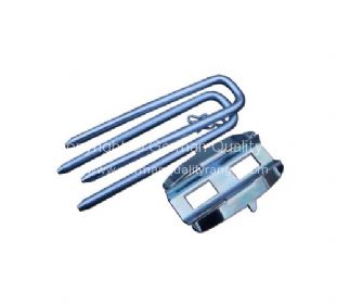 German quality brake pad fitting kit 2 pin 8/72-4/79 - OEM PART NO: 111609081