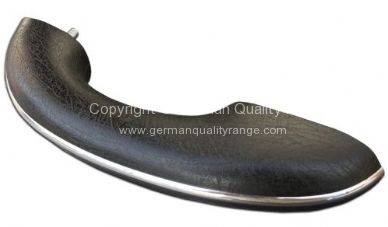 German quality internal door grab handle black with chrome trim Right 55-67 - OEM PART NO: 111867172C
