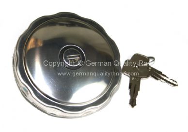 German quality locking fuel cap for 80mm neck with gasket - OEM PART NO: 111201551CL