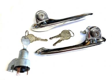 German quality handles & ignition set working on the same keys - OEM PART NO: 143040541KIT