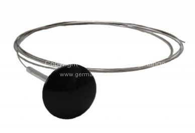 German quality hood & decklid cable Black knob - OEM PART NO: 141827531B