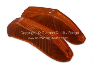 German quality Hella indicator lens Orange - OEM PART NO: 311953161
