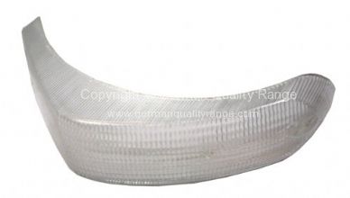 German quality front indicator lens with Hella logo Clear - OEM PART NO: 311953157C