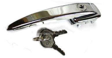 German quality chrome door handle locking with 2 keys Bus - OEM PART NO: 211837205D