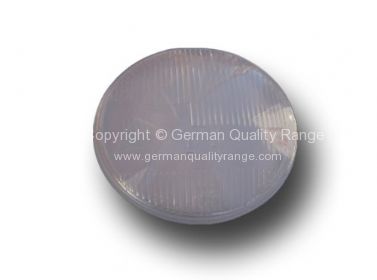 German quality headlamp glass with Hella logo Left side for RHD Bus - OEM PART NO: 214941115