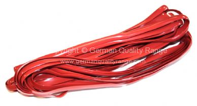 German quality belt line trim insert in Sealing Wax Red - OEM PART NO: 241853590SR