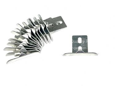 German quality belt line trim end caps - OEM PART NO: 241853579