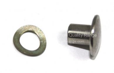 German quality safari slider bracket rivet & washer 2 needed per frame - OEM PART NO: 211847495