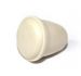 German quality wiper knob with 4mm thread Ivory