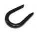 German quality rubber knee protector in black