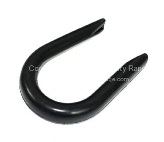 German quality rubber knee protector in black - OEM PART NO: 211415639