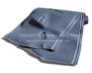 German quality foam backed rubber under seat mats in Grey - OEM PART NO: 234863665