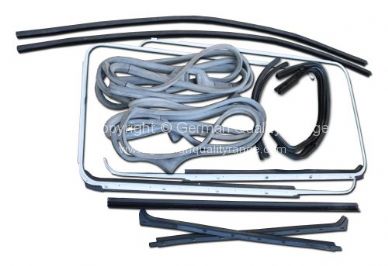 German quality cab door seal kit German door seals and opening 1/4 light both doors - OEM PART NO: 211345661OEM