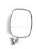 German quality chrome & stainless cab door mirror Left