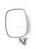German quality chrome & stainless cab door mirror Right