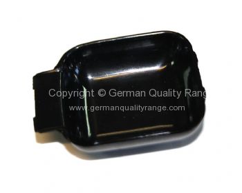 German quality black plastic finger plate Beetle & Ghia & Bus - OEM PART NO: 311837247