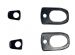 German quality door handle gaskets for both handles