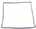 German quality OEM slide door seal left side door for RHD