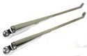 german_quality_chrome_stainless_steel_wiper_arms_plastic_cap_style
