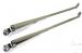 German quality chrome stainless steel wiper arms plastic cap style