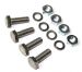 German quality rear bumper iron to body fixing bolts for both irons Bus 58-79