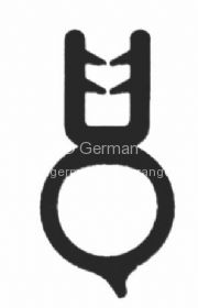German quality general pop top seal for dormobiles vikings devons - OEM PART NO: 211574994
