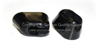 German quality sunvisor clips in Black - OEM PART NO: 111857561B