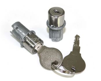 German quality push button barrels and keys T code - OEM PART NO: 211837209B