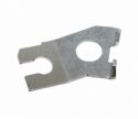 german_quality_front_brake_flexi_hose_mounting_bracket_left