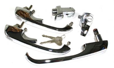 German quality handle set without slide door barrel - OEM PART NO: 211837206PN