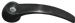 German quality inner slide door handle Black Bus